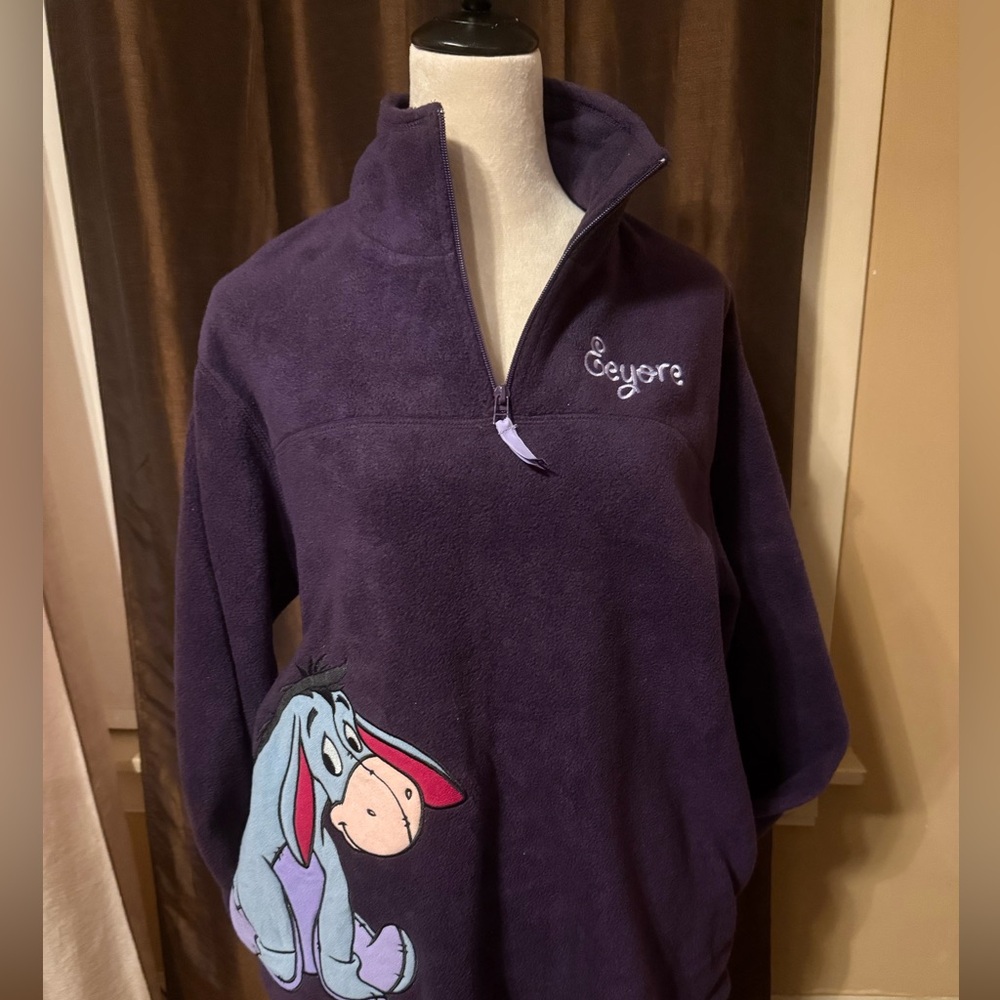NWT vintage disney Purple Eeyore Women's Sweater